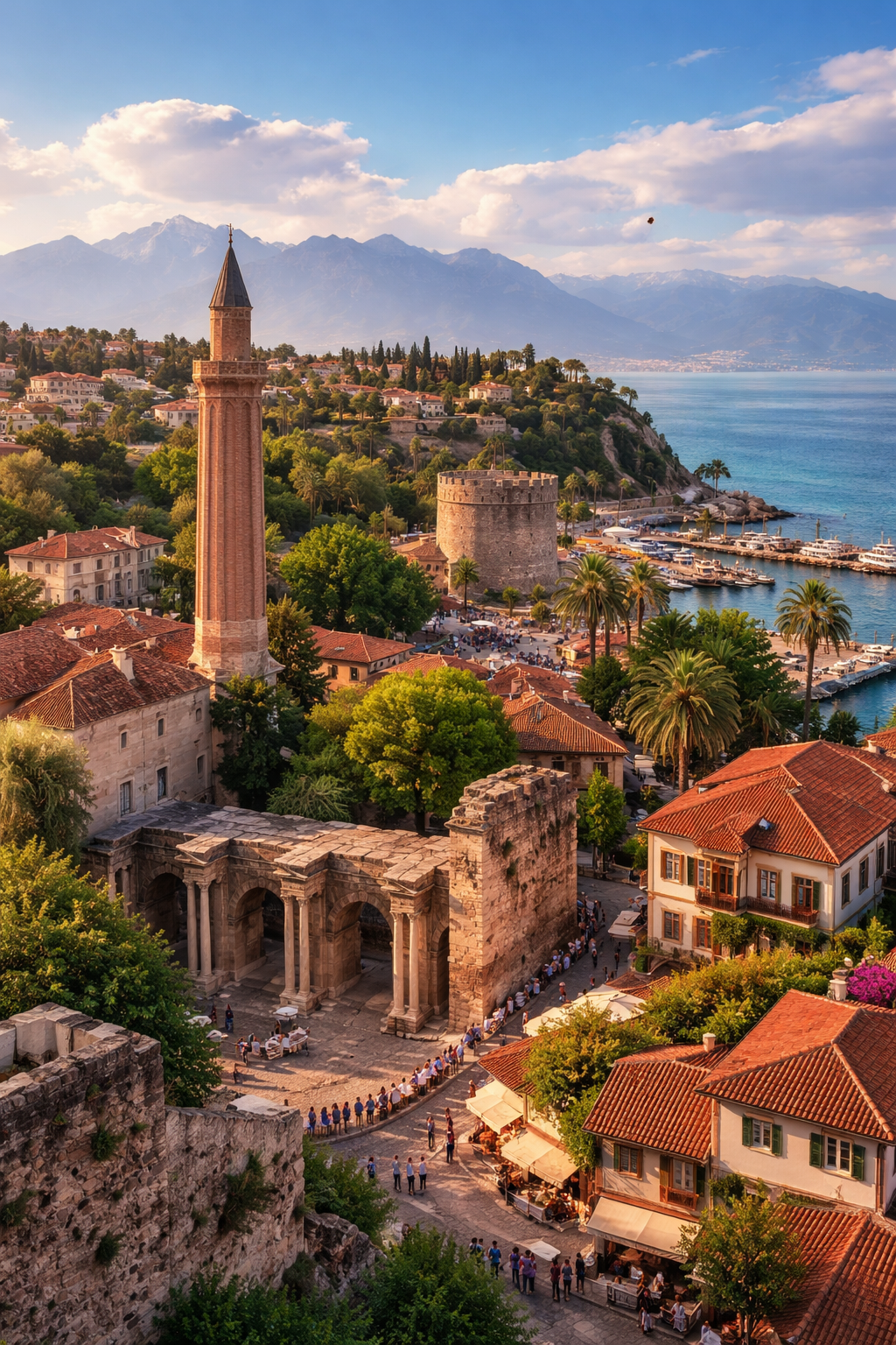 Antalya'nın tarihi güzellikleri
