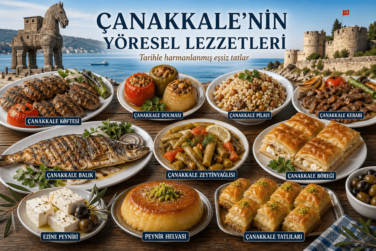 Çanakkale Yöresel Lezzetler