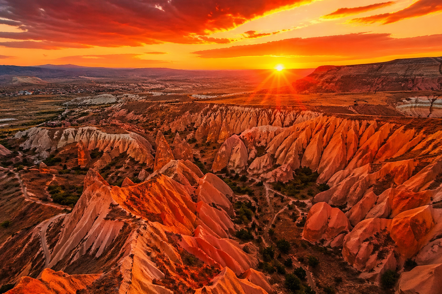 Göreme Kızıl Vadi Gün Batımı Rehberi