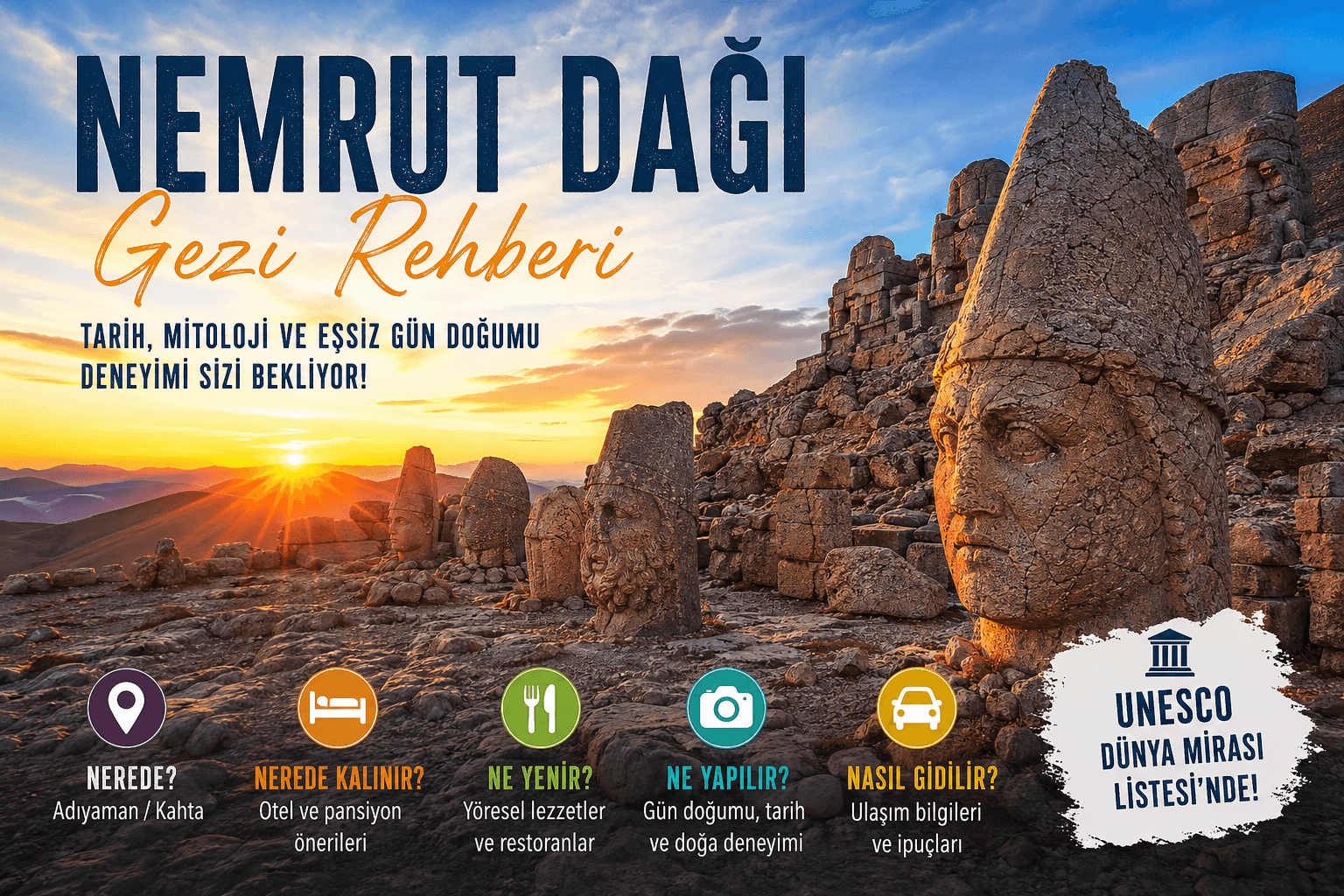 nemrut dağı gezi rehberi