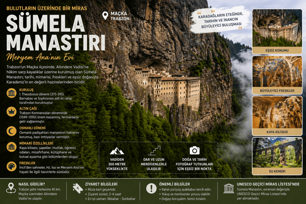 sümela manastırı