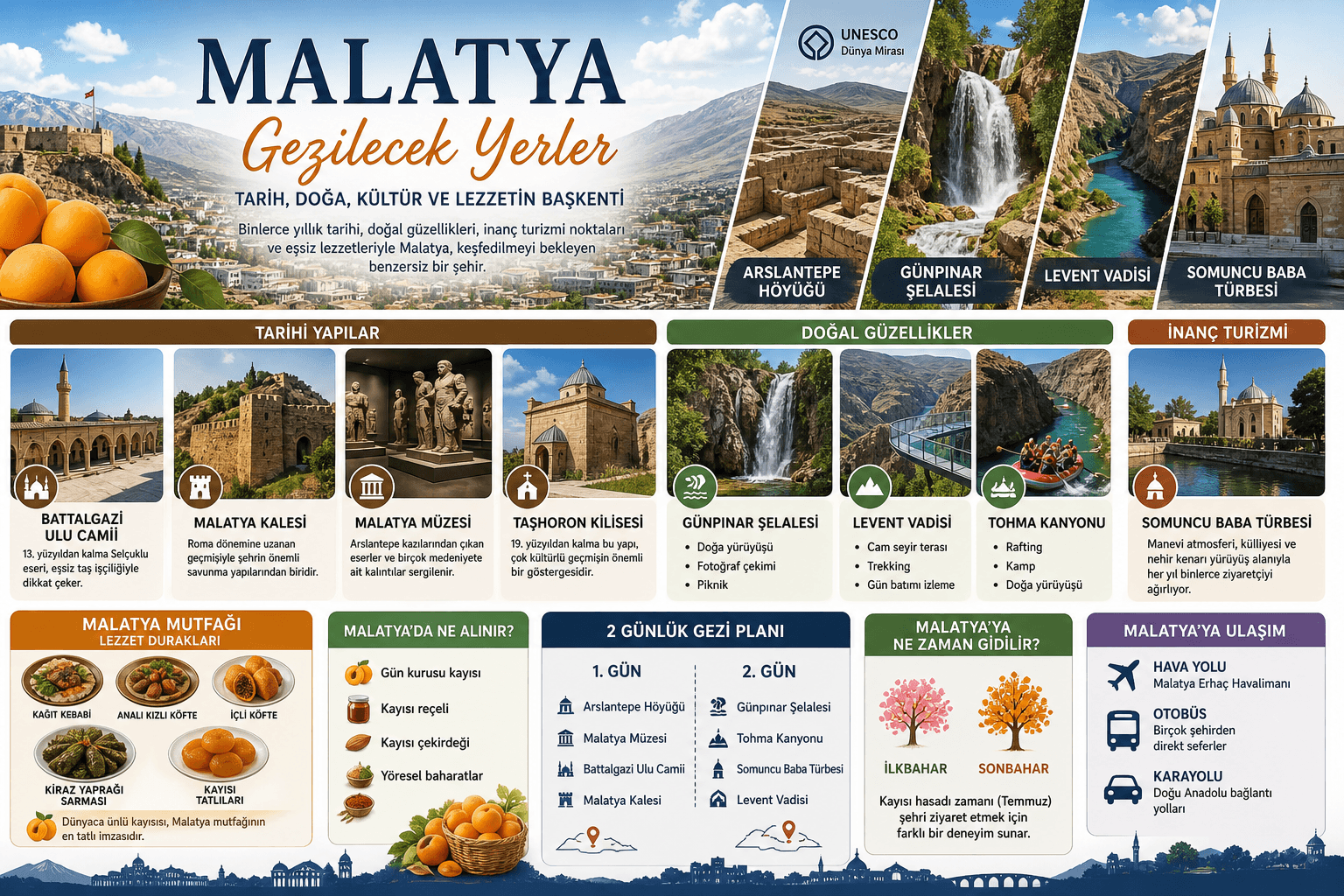 malatyada gezilecek yerler