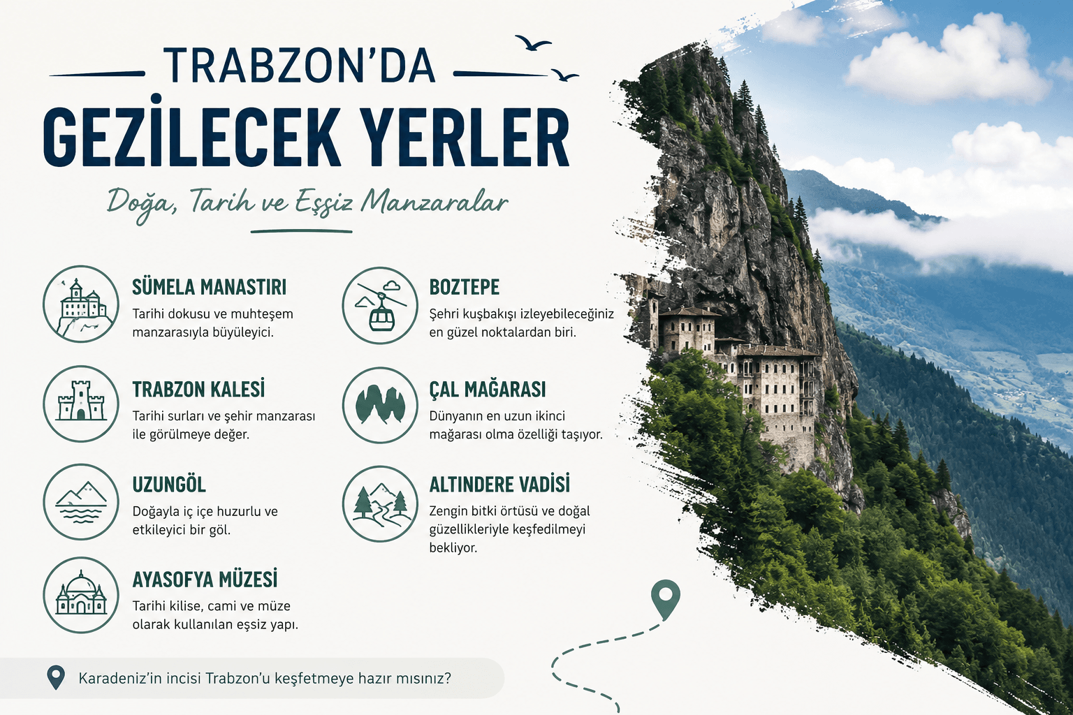 trabzonda gezilecek yerler